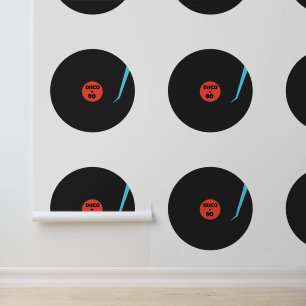 Papel Pintado Gramaphone Vinyl Records
