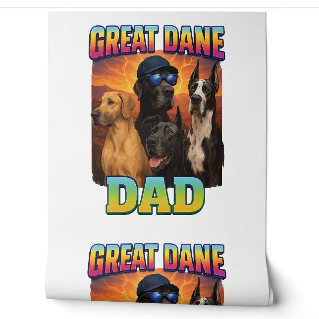 Papel Pintado Gran Danés (Desenrollar)
