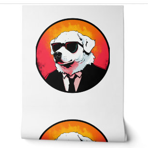 Papel Pintado Gran empresario de perros de los Pirineos