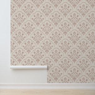 Papel Pintado Granja rústica nueva Terracota Floral Venera