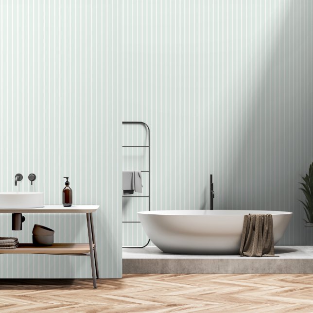 Papel Pintado Green de espuma marina de dos pulgadas banda ancha (Baño)