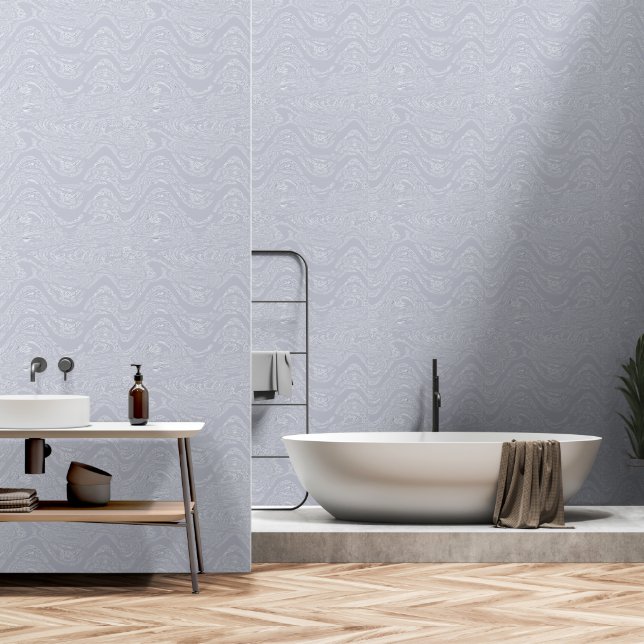 Papel Pintado Gris angustiado (Baño)