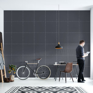 Papel Pintado Gris carbonífero moderno Office Home Decor Winte