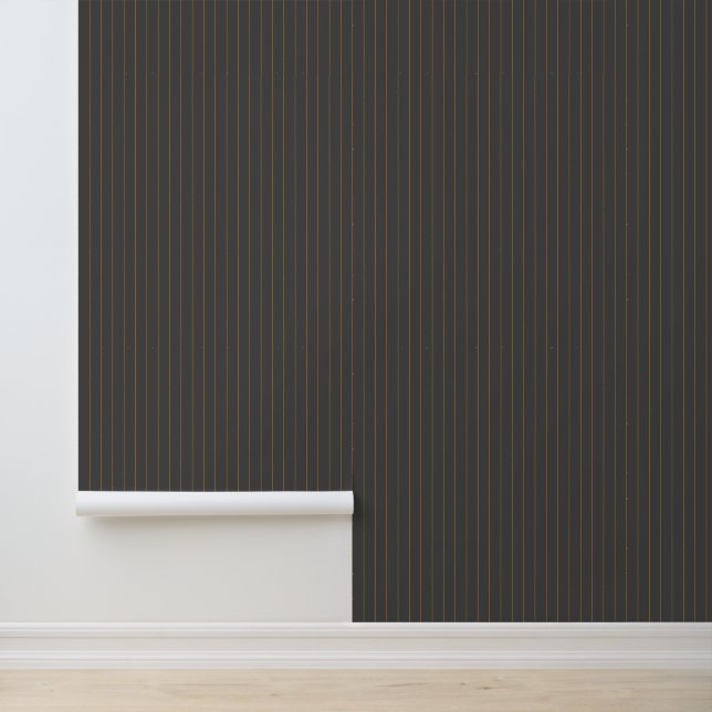 Papel Pintado Gris con pinzas Naranjas (Solicitud)