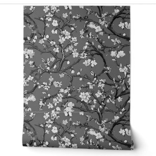 Papel Pintado gris,Klimt,almendra, arte,pintura,Gustav Klimt,