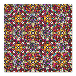Papel Pintado Groovy Poder Floral Celestial