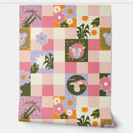 Papel Pintado Guardería Selva Divertida Azulejos