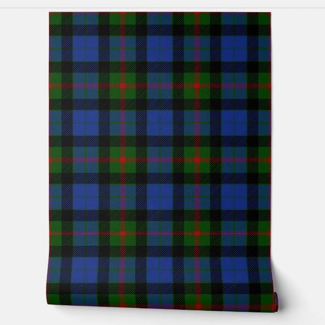 Papel Pintado Gunn Tartan Plaid Scottish Clan (Desenrollar)