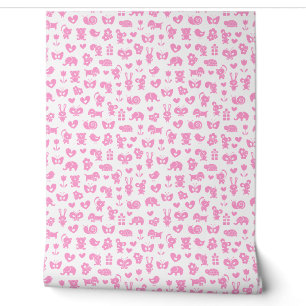 Papel Pintado Habitación de Bebé Niña