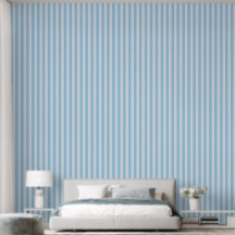 Habitación Minimalista de Niño de Dos Tonos Azules