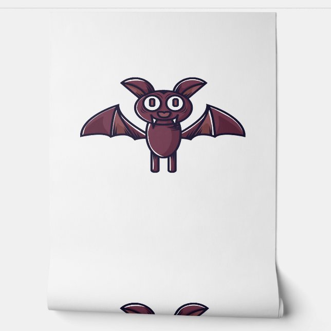 Papel Pintado Halloween Bat (Desenrollar)