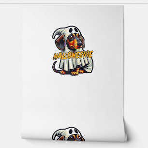 Papel Pintado Halloween Dachshund, divertida Halloween