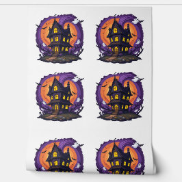 Papel Pintado Halloween Halloween Halloween Mansión Gótica Spook