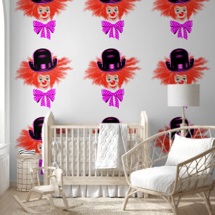 Papel Pintado Happy Clown Funny