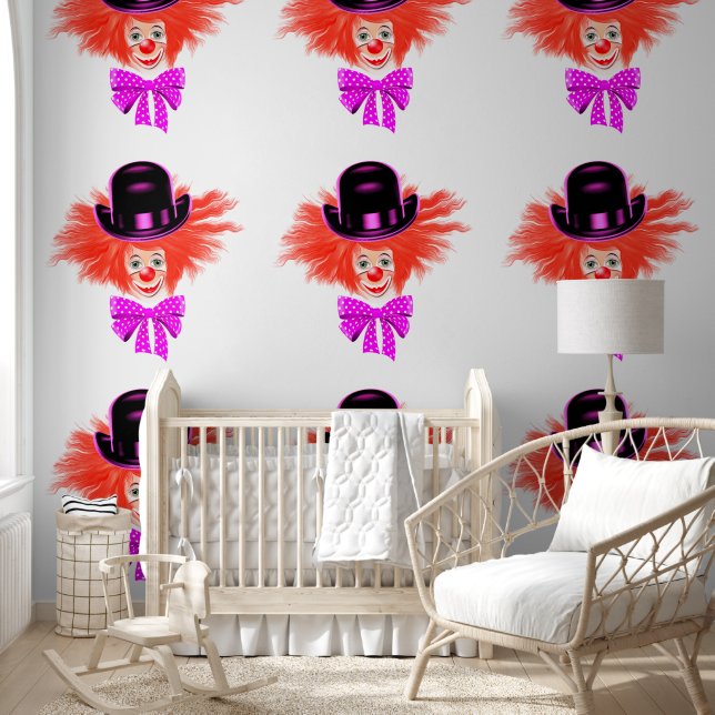 Papel Pintado Happy Clown Funny (Niños)