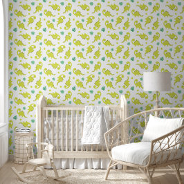 Papel Pintado Happy Dinosaur Land
