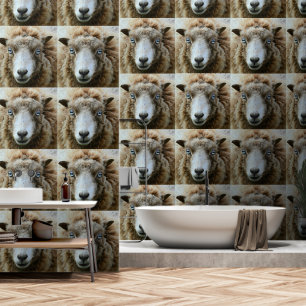 Papel Pintado Happy Sheep Funny