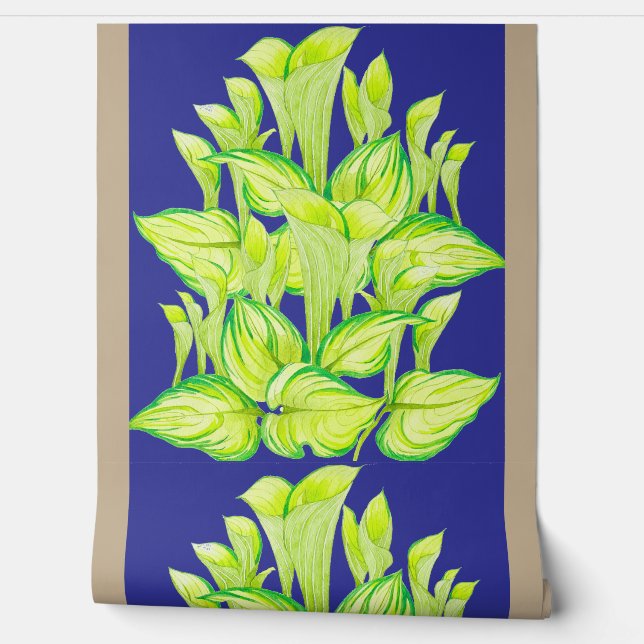 Papel Pintado 'Harmony in Green' on a  (Desenrollar)