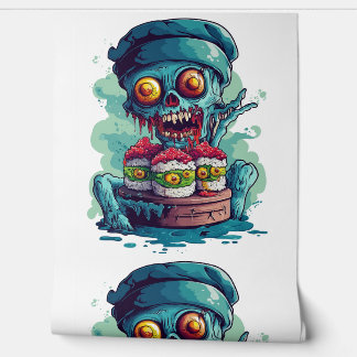 Papel Pintado Haunted Sushi Chef