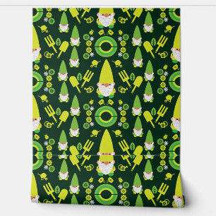 Papel Pintado Head Garden Gnome Gardener