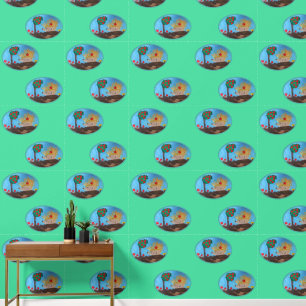 Papel Pintado Hedgehog Art by Kids