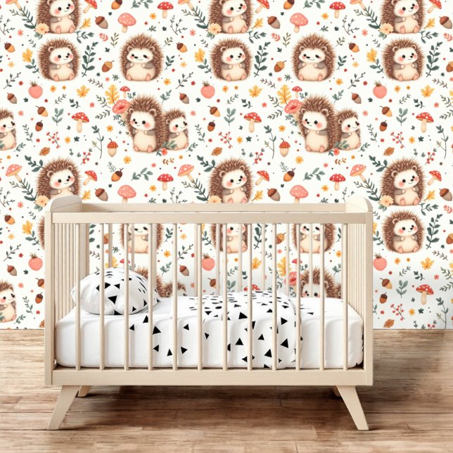 Papel Pintado Hedgehog Blossom Delight (Subido por el creador)