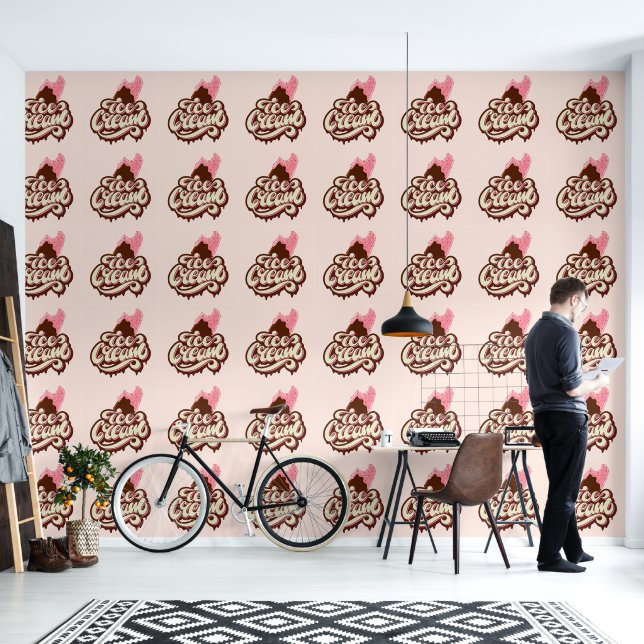Papel Pintado Helado (Sala de estar)