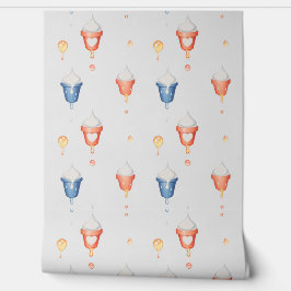 Papel Pintado Helado de fusión