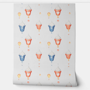 Papel Pintado Helado de fusión