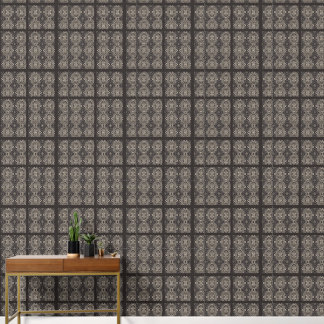 Papel Pintado Heritage Luxe No. 5 (Índigo + Tierra) de Lujo