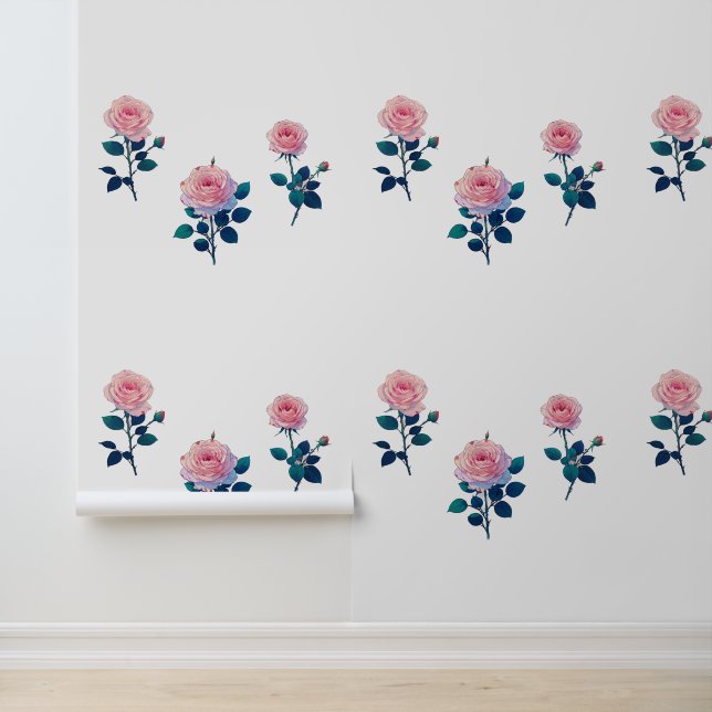 Papel Pintado Hermosa rosa (Solicitud)