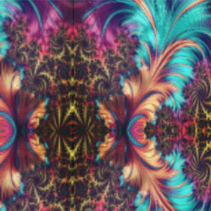 Papel Pintado Hermosas plumas de Peafowl