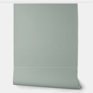 Papel Pintado hermoso color sólido verde claro / patrón