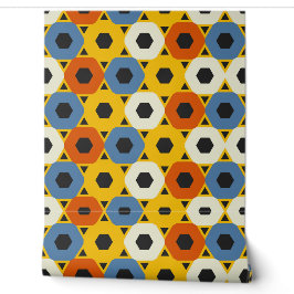 Papel Pintado Hermoso patrón geométrico matemático