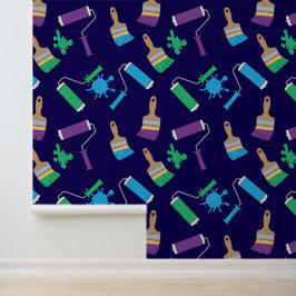 Papel Pintado Herramientas de pintor y decorador Negocio de reno