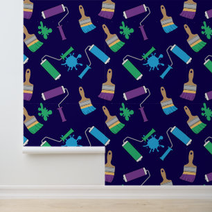 Papel Pintado Herramientas de pintor y decorador Negocio de reno