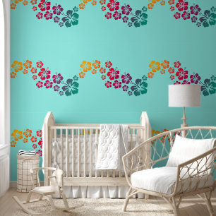 Papel Pintado Hibiscus - Flores de decoración 2