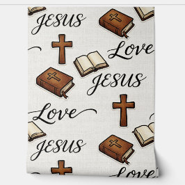 Papel Pintado High End Textured Faith Inspired Design