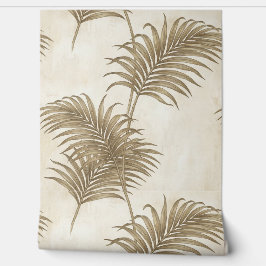 Papel Pintado High End Textured Palm Leaf Design