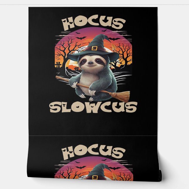 Papel Pintado Hocus Slowcus Sloth amantes del disfraz de Hallowe (Desenrollar)