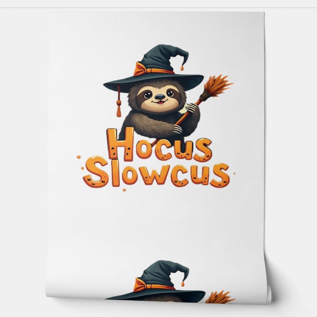 Papel Pintado Hocus Slowcus Sloth amantes del disfraz de Hallowe (Desenrollar)