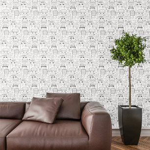 Papel Pintado Hogar Dulces Garabatos
