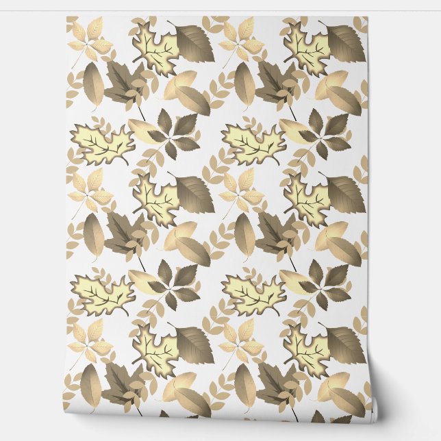 Papel Pintado Hojas (Desenrollar)