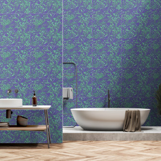 Papel Pintado Hojas de bambú digitales