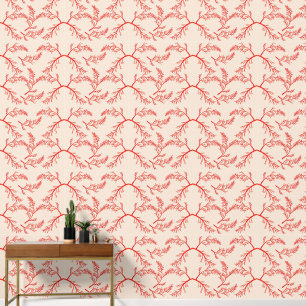 Papel Pintado Hojas de cedro sobre un