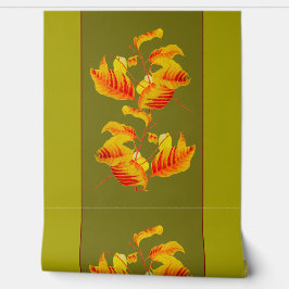 Papel Pintado Hojas de dogwood sobre un