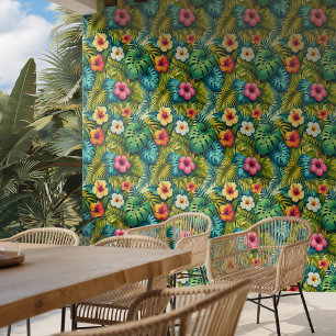 Papel Pintado Hojas tropicales modernas