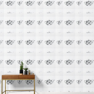 Papel Pintado Hora De La Cocina Del Té