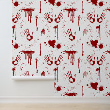 Horror Huellas Sangrientas Spatter Halloween