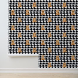 Papel Pintado Houndstooth Teddy Home,
